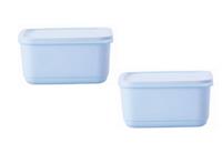2X Cubix Square 650ml