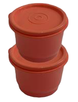 2x snack cups 