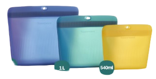 All 3 silicone bags for