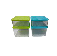 Clear Mates Square 1.04L(2), 1.6L (2) (Tropical Water/Salsa Verde)