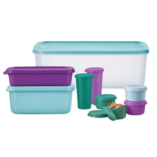 CrystalWave® Set & Snack Cups & Tumblers & Freezer Mates® 2.5L