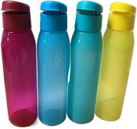 Eco Bottle 500ml Set (4) (Vineyard/Cool Aqua/Tropical Water/Sunkissed)