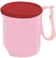 Jumbo Mug (Cranberry)