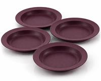 Large Deep Plate (4) (Merlot)