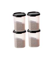 Space Saver Round 2 Set(4) (Black)