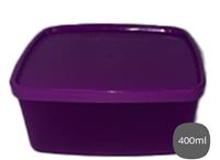 Square Round Canister 400ml (Purlicious)