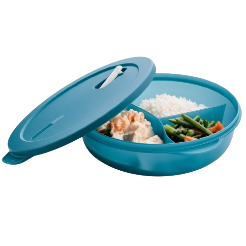 CrystalWave® Gen II Divided Dish 850ml (Mysterious Green)