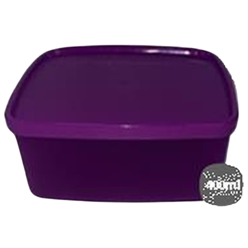 Square Round Canister 400ml (Purlicious)