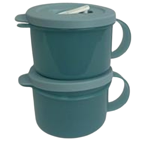 Crystalwave Soup Mug 520ml (2) (Dolphin)