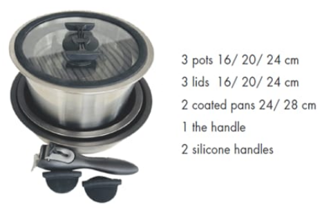 Compact Kitchenware 11 Pcs Set 🔥 SPECIAL 🔥 – image 3