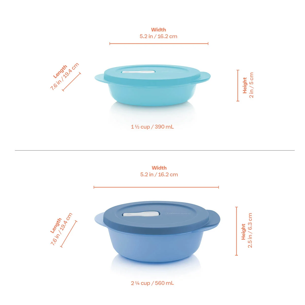 CrystalWave® Bowl Set 800ml (2) – image 11
