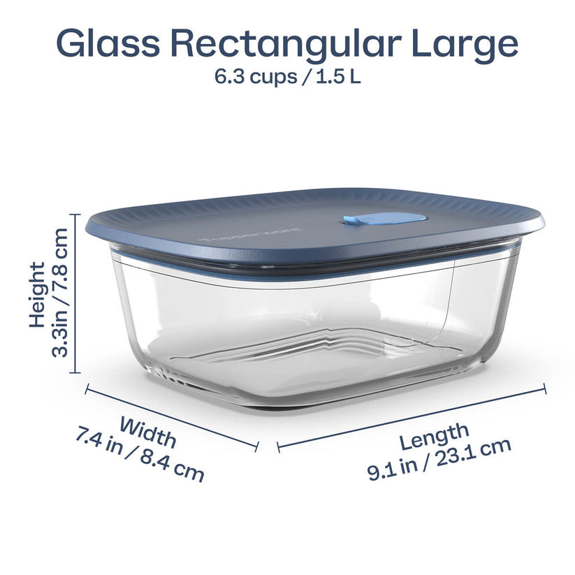 Tupperware® Voila™ Glass Food Storage Container 1.5L – image 6