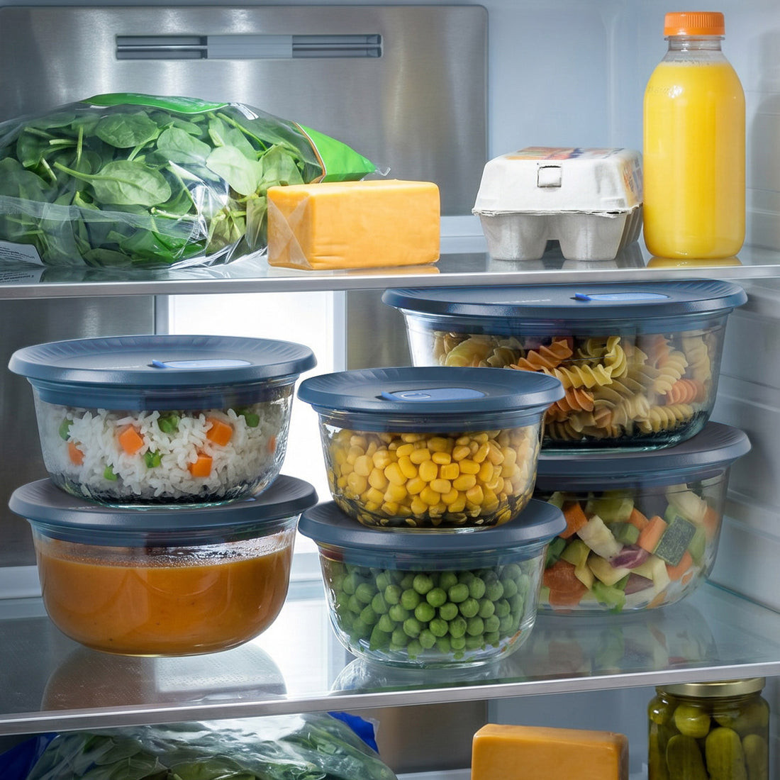Tupperware® Voila™ Glass Food Storage Container Round 1.7L – image 9