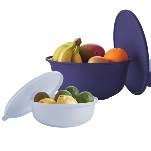 Aloha Bowl 1L (Icelandic Mist) & Aloha Bowl 4L (Tokyo Blue) Set