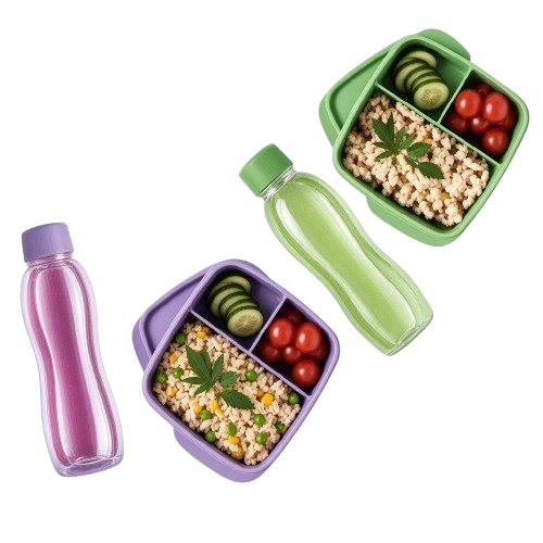 Divided Luncher & Eco Bottle Set
