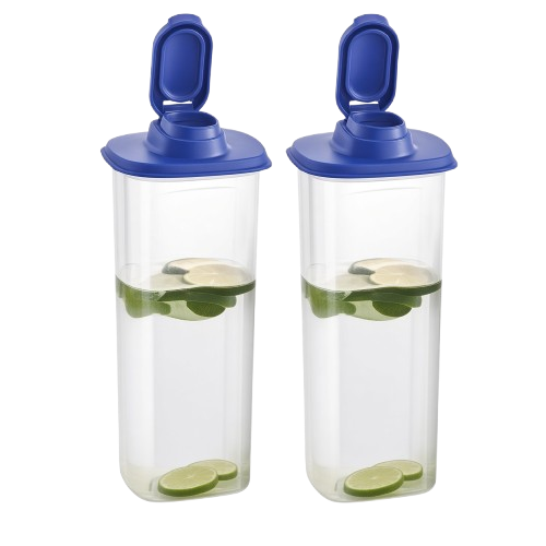 Slimline Pitcher 2L (Brilliant Blue) (2)