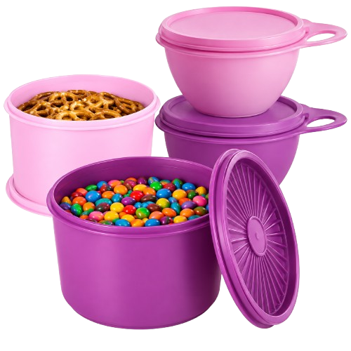 Tupperware® Thatsa® Bowl & Deco Canister Set (2)