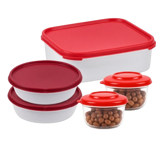 Space Saver 1.1L & Big Wonders 500ml (2) & Table Collection Bowl 150ml (2)