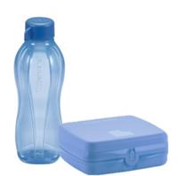 Sandwich Keeper & Eco Bottle Set (Dragonfly BLUE)