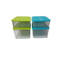 Clear Mates Square 1.04L(2), 1.6L (2) (Tropical Water/Salsa Verde)