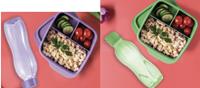 DIVIDED LUNCHER & BOTTLE X4