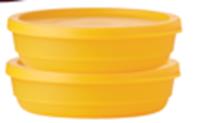Cubix Round 200ml (Papaya) x2